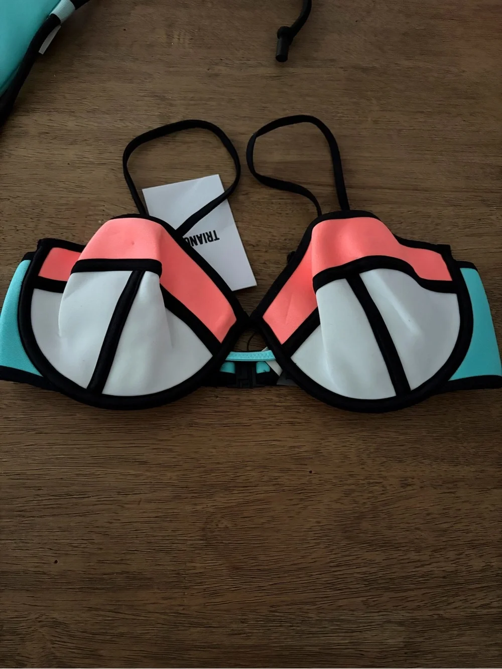 New Triangl POPPY - TUTTI FRUTTI NEOPRENE BALCONETTE BIKINI SET